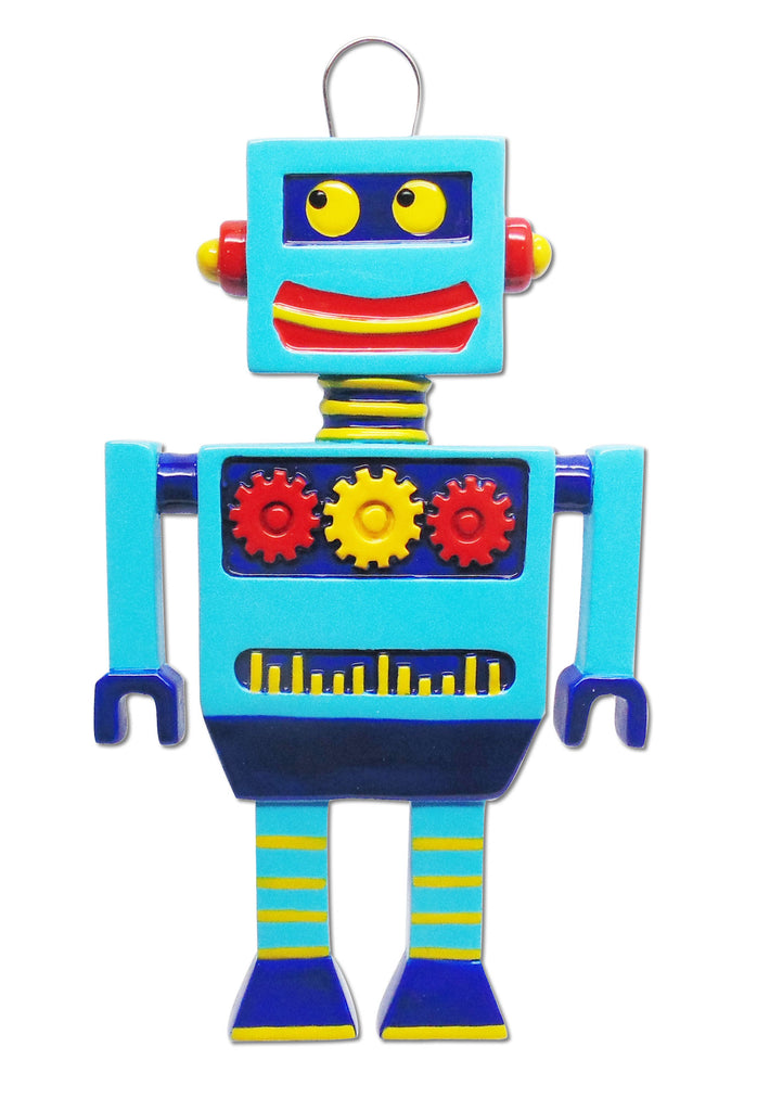 OR1325 - New Robot Personalized Christmas Ornament