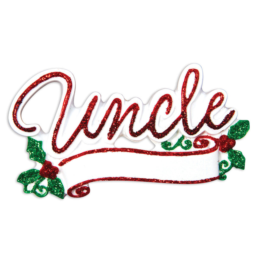 OR1519 - New Uncle Christmas Ornament