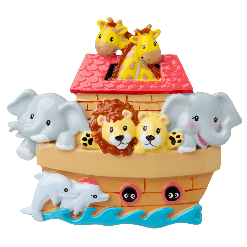 OR1659 - Noah's Ark Personalized Christmas Ornament