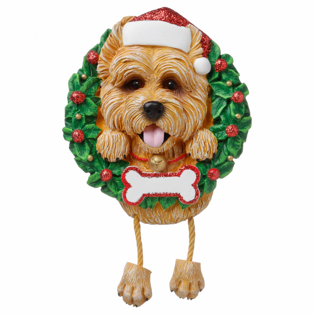 OR1712-CT - Cairn Terrier (Pure Breed) Personalized Christmas Ornament