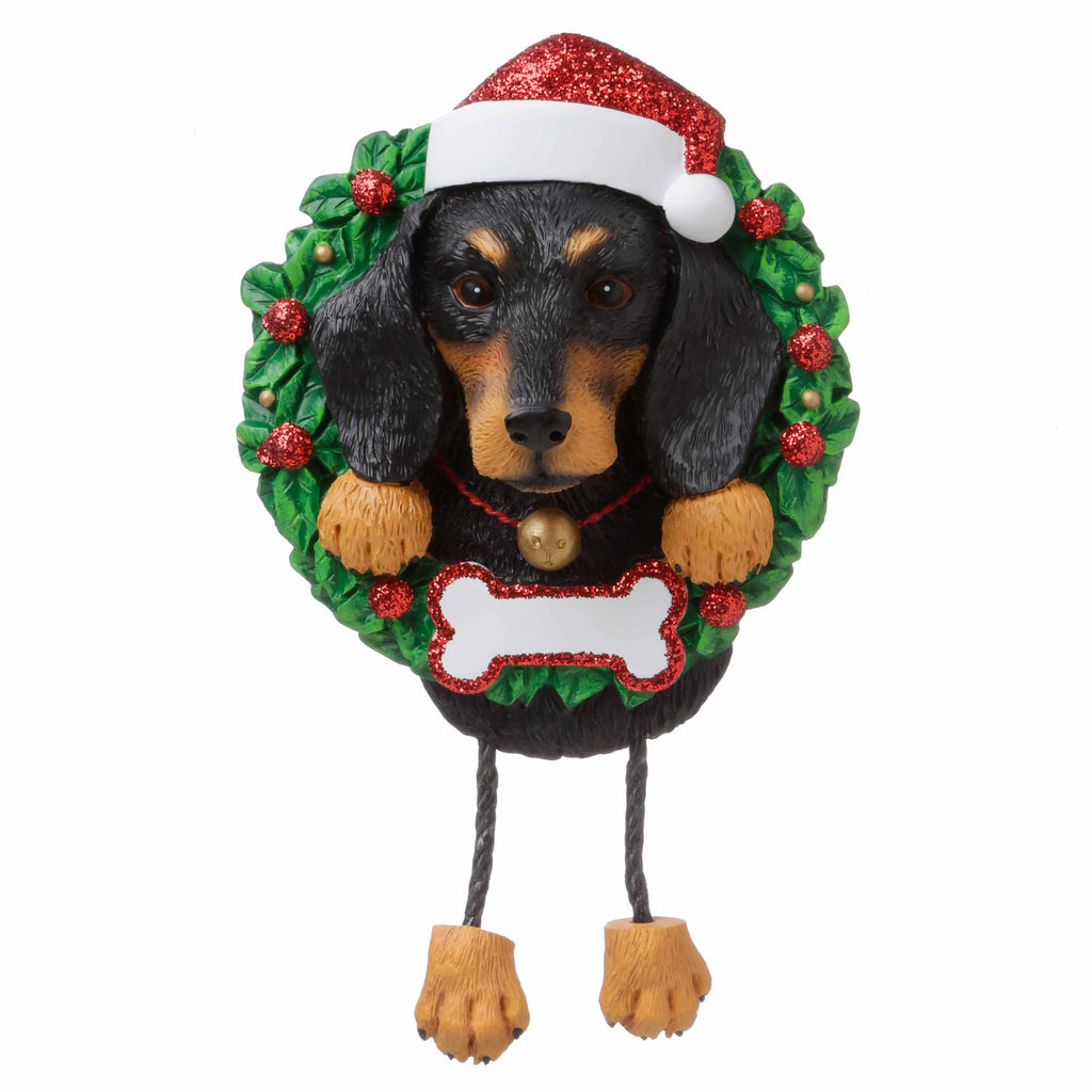 OR1712-DA - Dachshund (Pure Breed) Personalized Christmas Ornament