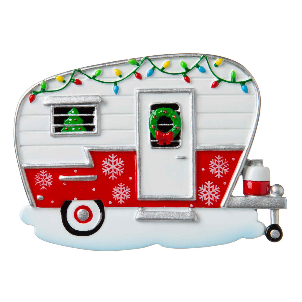 OR1838 - XMAS Camper Personalized Christmas Ornament