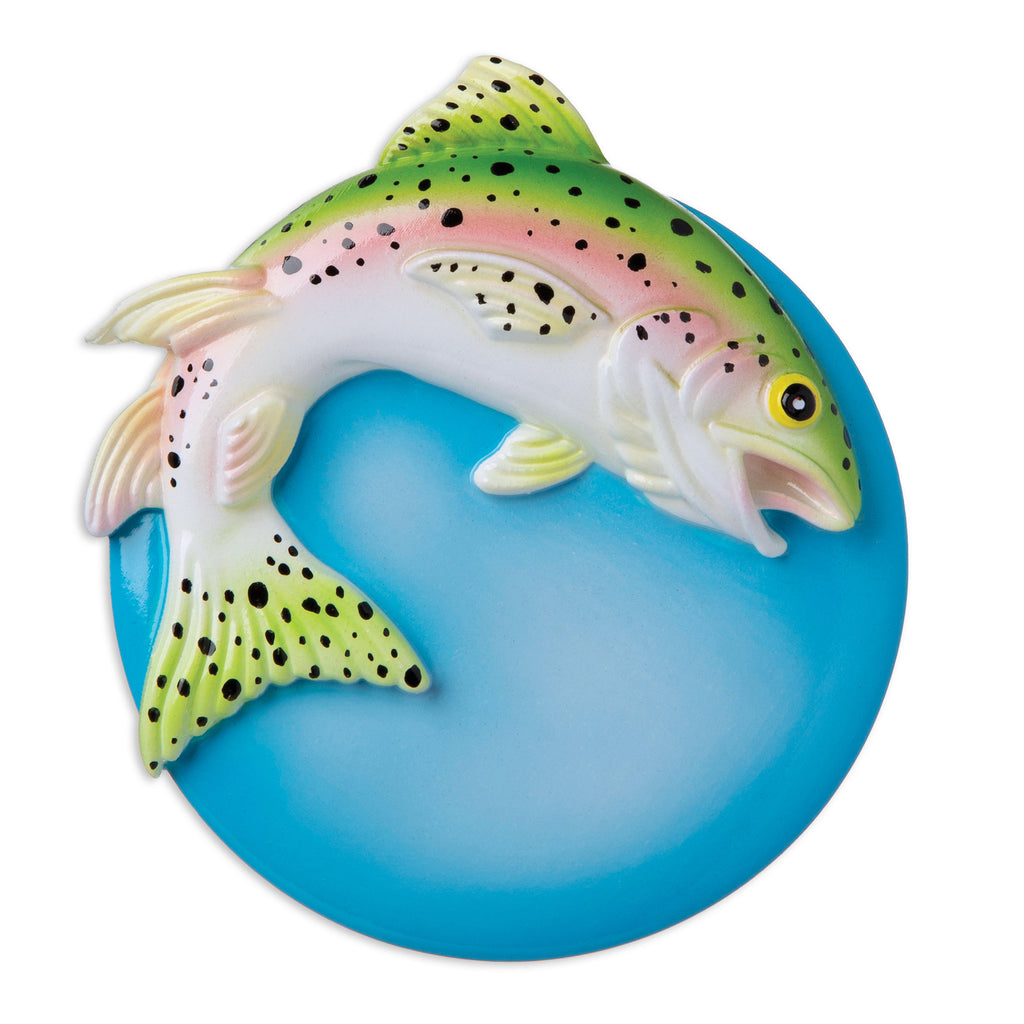 OR1963 - Rainbow Trout Personalized Christmas Ornament