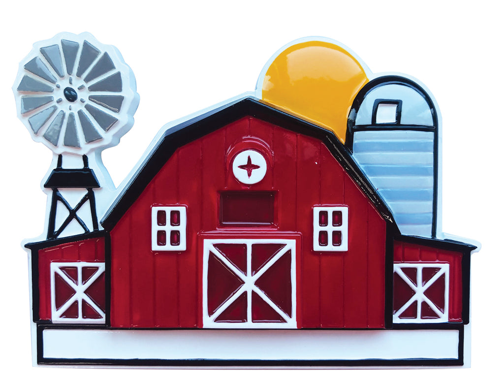 OR2121 - Farm Personalized Christmas Ornament