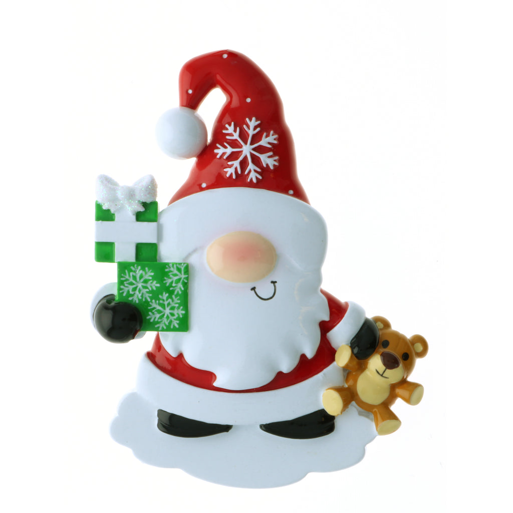 OR2220 - Gnome Santa Personalized Christmas Ornament