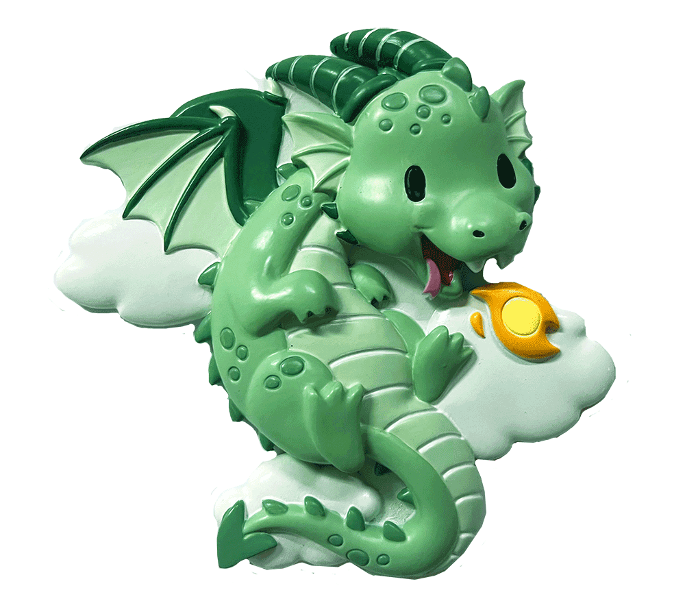 OR2501 - Dragon Personalized Christmas Ornament