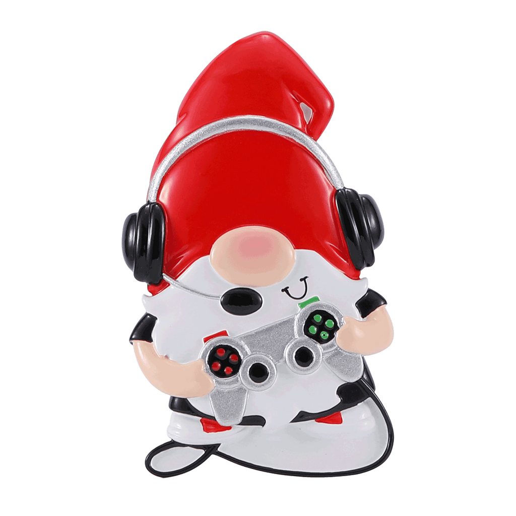 OR2530 - Gnome Gamer Personalized Christmas Ornament
