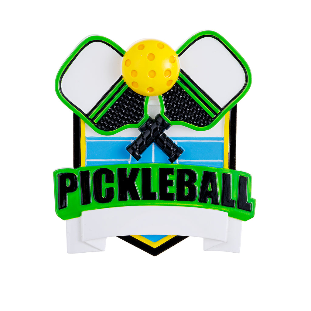 OR2534 - Pickle Ball Personalized Christmas Ornament
