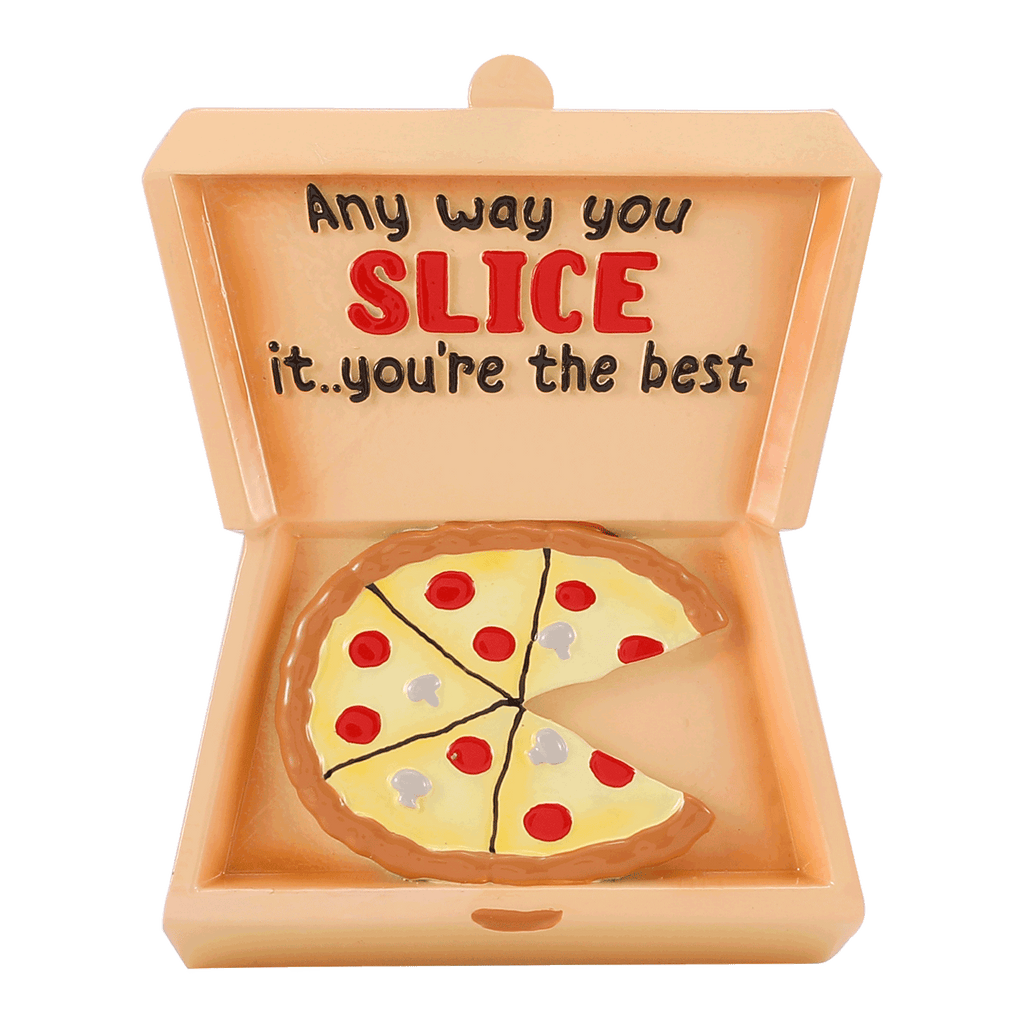 OR2551 - Pizza Box Personalized Christmas Ornament
