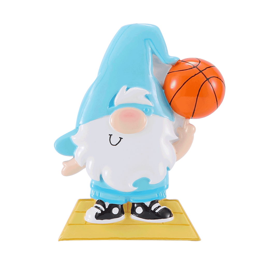 OR2640 - Gnome Basketball Player Personalized Christmas Ornament