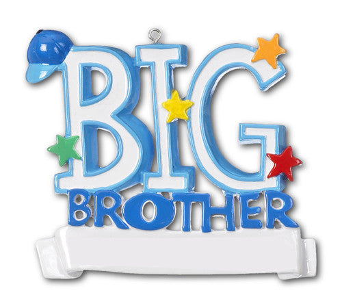 OR449 - Big Brother Personalized Christmas Ornament