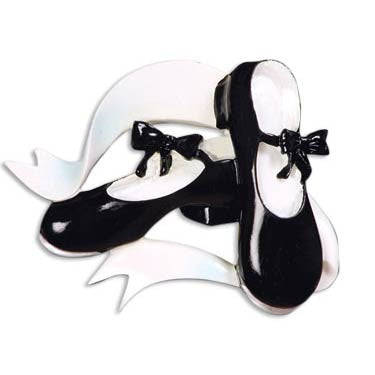 OR466 - Tap Shoes Personalized Christmas Ornament
