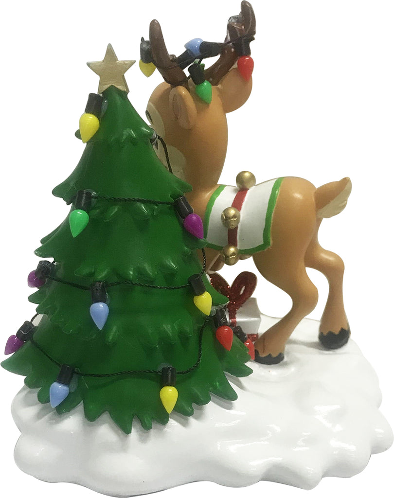 TT2307 - Reindeer & Christmas Tree Table Topper