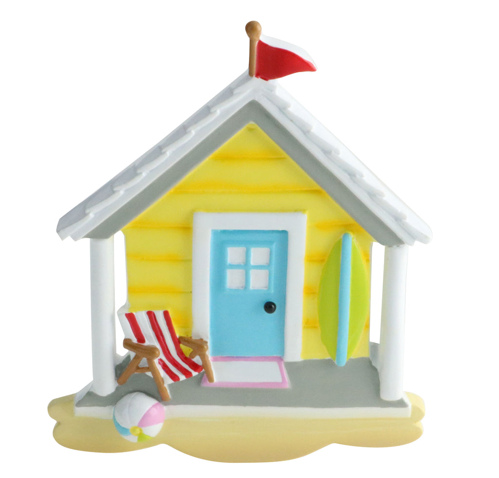 OR1865 - Beach House Personalized Christmas Ornament